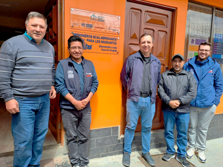 Visita Fraterna: Superior Regional visita Missão Scalabriniana de La Paz, Bolívia