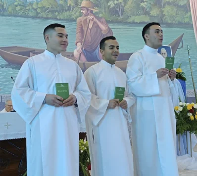 Chamados à missão: Noviços Scalabrinianos emitem Primeira Profissão Religiosa em Campos Novos
