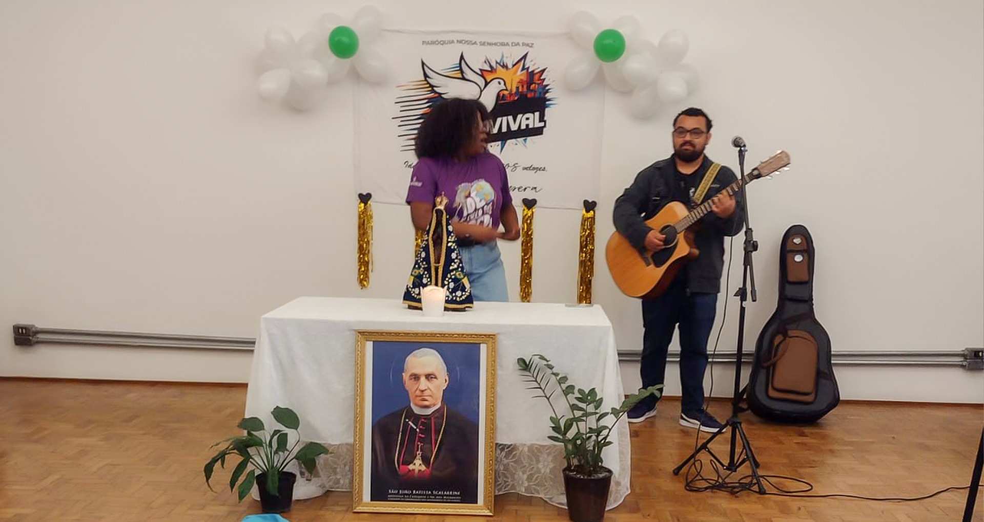 Assessores da JUVES-SP durante intercâmbio ocorrido na Missão Paz em São Paulo