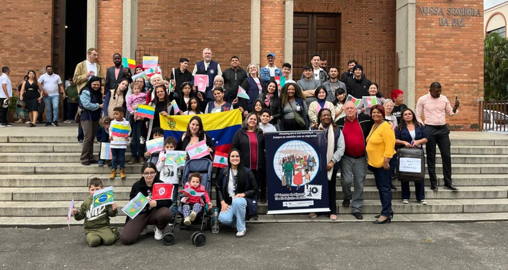 Missa realizada na Igreja Nossa Senhora da Paz encerra Semana do Migrante 2025