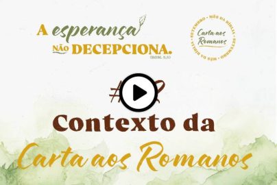 Contexto da Carta aos Romanos - Pe. Antônio César Seganfredo, CS
