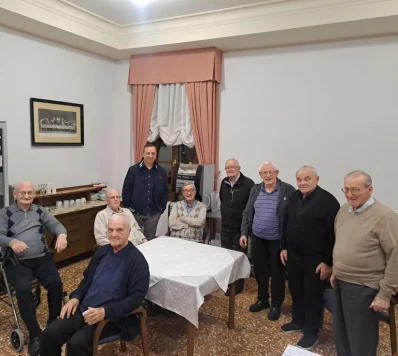 Superior Regional realiza visita aos padres idosos residentes na Casa São Rafael, na Itália