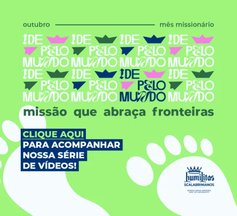 Imagem Mês Missionário - Missão que abraça fronteiras