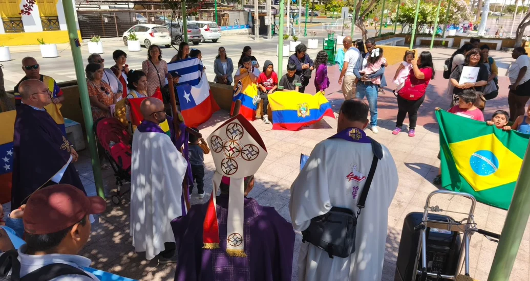 Catedral de Arica, no Chile, reúne migrantes e refugiados em Santa Missa jubilar