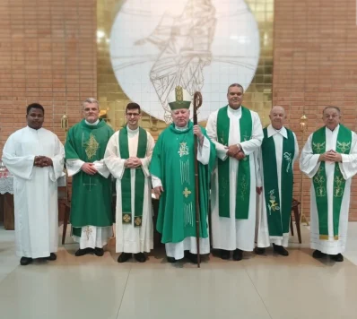 Paróquia Santa Teresinha do Menino Jesus tem novo pároco, Pe. Estêvão Maurício Atanásio, CS Paróquia Santa Teresinha do Menino Jesus tem novo pároco, Pe. Estêvão Maurício Atanásio, CS