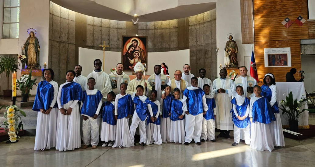 Com presença do Núncio Apostólico no Chile, comunidade haitiana celebra Solenidade da Ascensão do Senhor em Quilicura Com presença do Núncio Apostólico no Chile, comunidade haitiana celebra Solenidade da Ascensão do Senhor em Quilicura