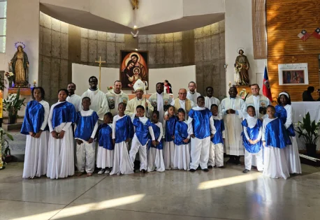 Com presença do Núncio Apostólico no Chile, comunidade haitiana celebra Solenidade da Ascensão do Senhor em Quilicura