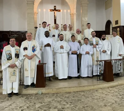 Quatro Religiosos Scalabrinianos recebem Ministérios do Leitorado e Acolitado em São Paulo Quatro Religiosos Scalabrinianos recebem Ministérios do Leitorado e Acolitado em São Paulo