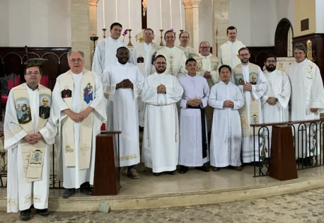 Quatro Religiosos Scalabrinianos recebem Ministérios do Leitorado e Acolitado em São Paulo