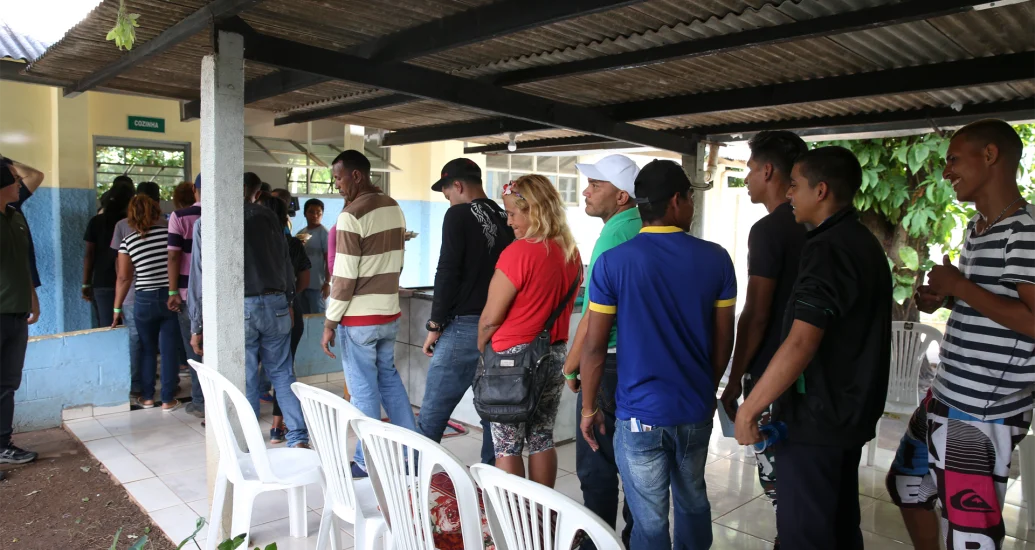 Mais de 1,2 mil migrantes e refugiados passaram por Cuiabá em pouco mais de um ano Mais de 1,2 mil migrantes e refugiados passaram por Cuiabá em pouco mais de um ano