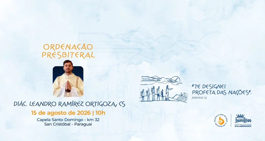 Diácono Leandro Ramírez será ordenado presbítero Diácono Leandro Ramírez será ordenado presbítero