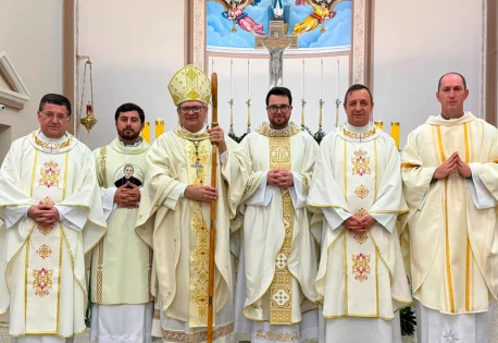 Missionário por vocação: Diácono Ortiz Carboni é ordenado presbítero em Sarandi
