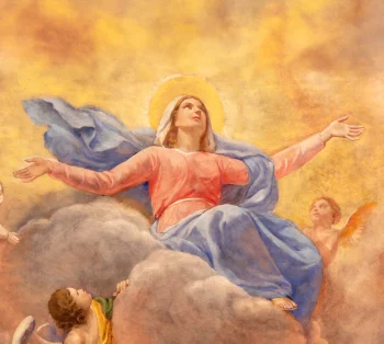 Imagem Assunção de Maria: o que a Igreja celebra ao afirmar que Nossa Senhora foi elevada ao Céu em corpo e alma?