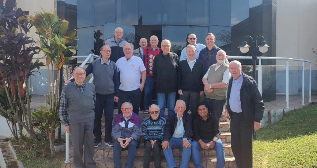 Encontro reúne 15 Missionários Scalabrinianos da terceira idade em Jundiaí