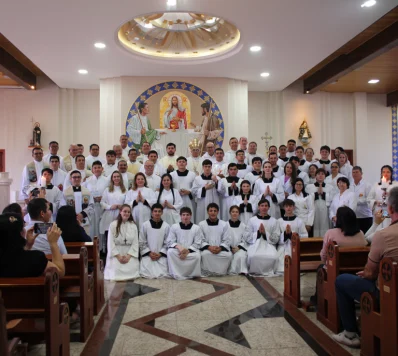 Missionário por Vocação: Religioso Scalabriniano Leandro Ramírez Ortigoza é ordenado presbítero no Paraguai