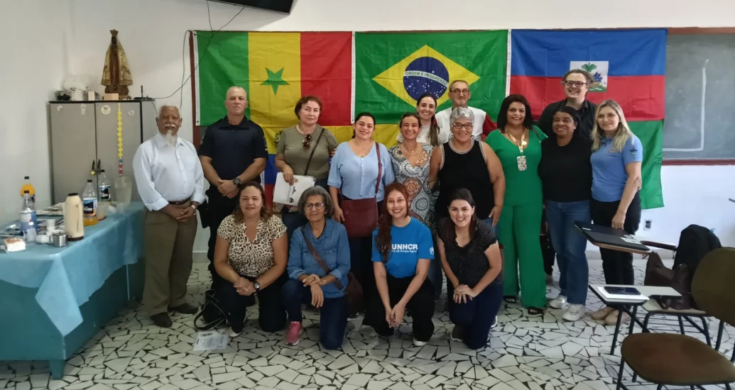 Pastoral da Mobilidade Humana de Vicente de Carvalho e ACNUR capacitam quatro secretarias do Guarujá sobre direitos dos migrantes e refugiados Pastoral da Mobilidade Humana de Vicente de Carvalho e ACNUR capacitam quatro secretarias do Guarujá sobre direitos dos migrantes e refugiados