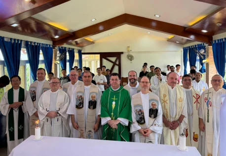 Conselho de Congregação dos Missionários Scalabrinianos realiza visita aos seminários nas Filipinas